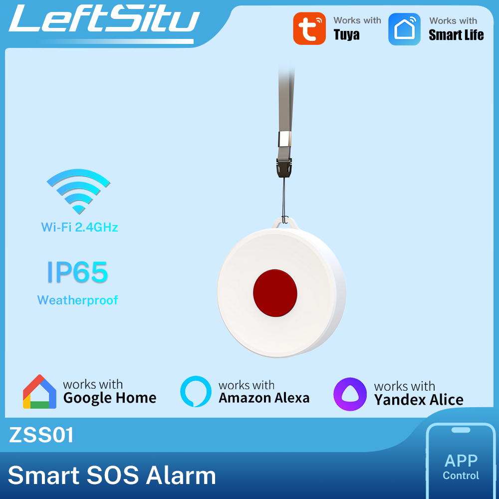 Tuya ZigBee Smart Button IP65  - Smart Home Remote Control recension och pris