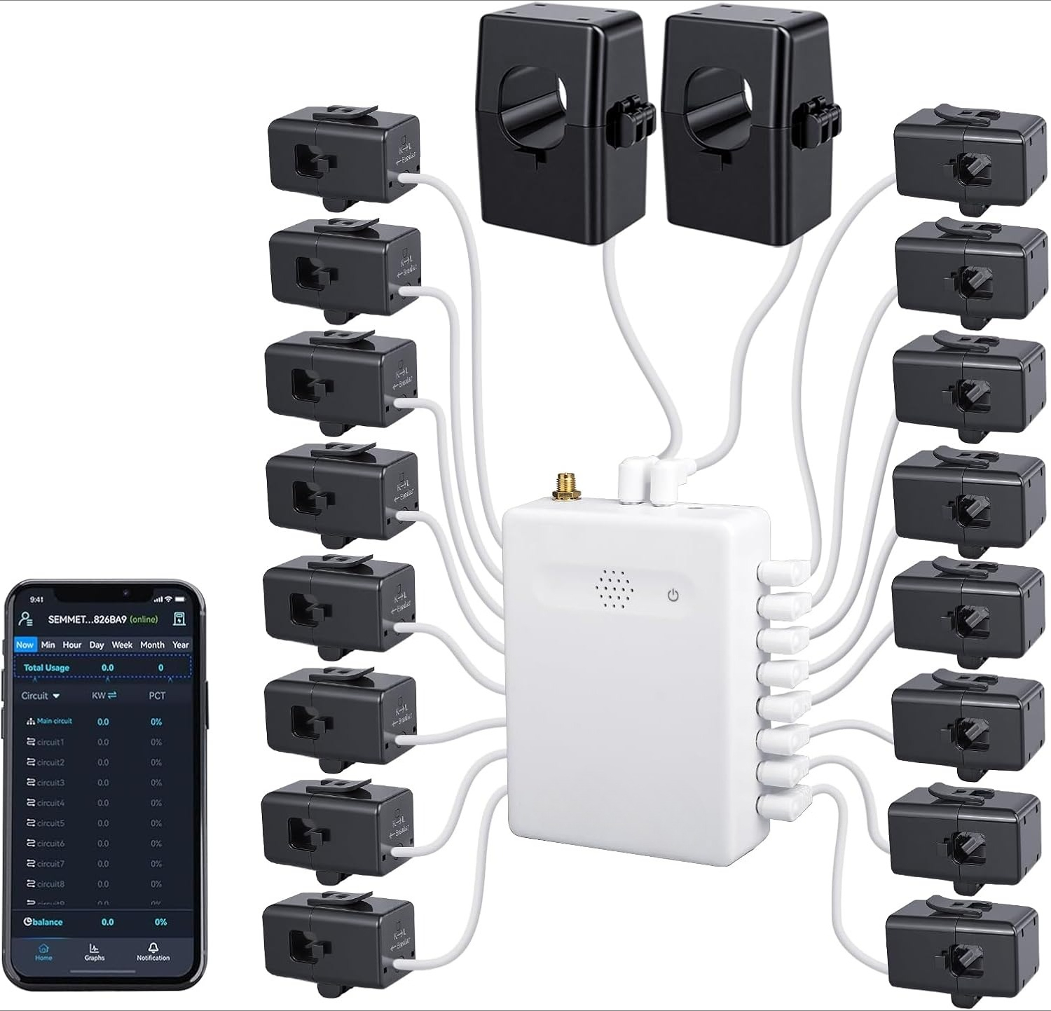 Smart Home Energy Monitor 16 5 - Smart Home Energy App recension och pris