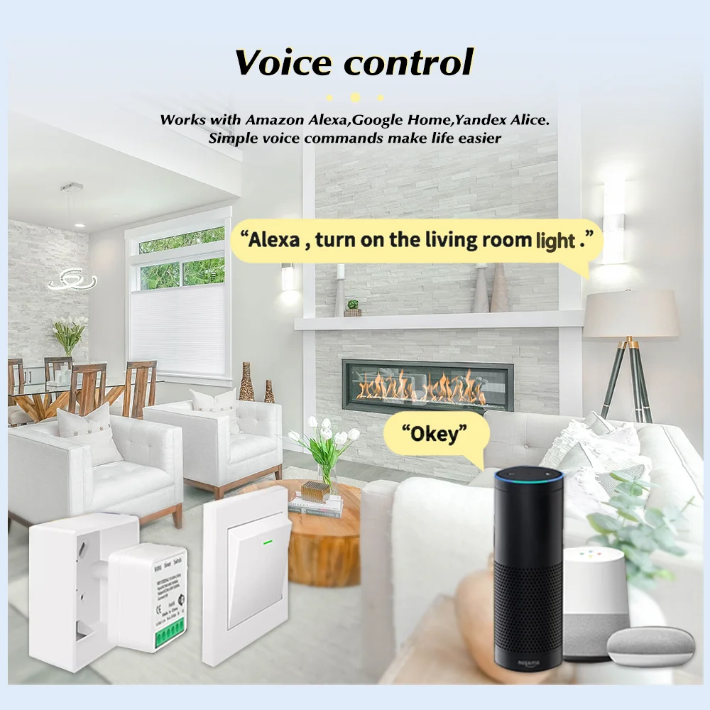 For Tuya Mini Smart WiFi Switc - Smart Home Tuya recension och pris