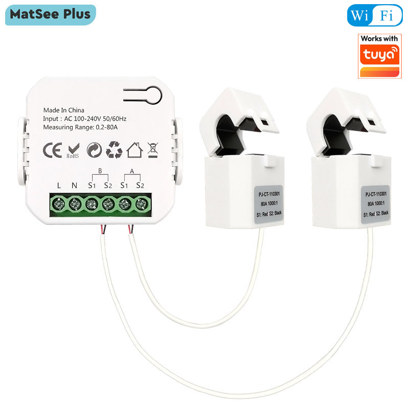 Smart WiFi Energy Meter Bidire - Smart Energy Monitor recension och pris