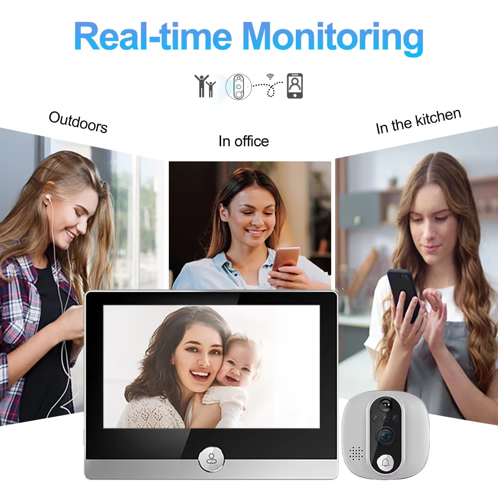 Tuya 1080P WiFi Door Bell Came - Smart Home Video Doorbell recension och pris