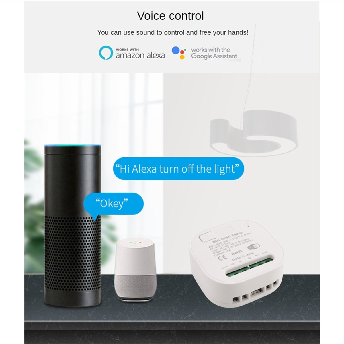 ABGN Tuya WIFI RF433 Receiver  - Smart Home Remote Control recension och pris