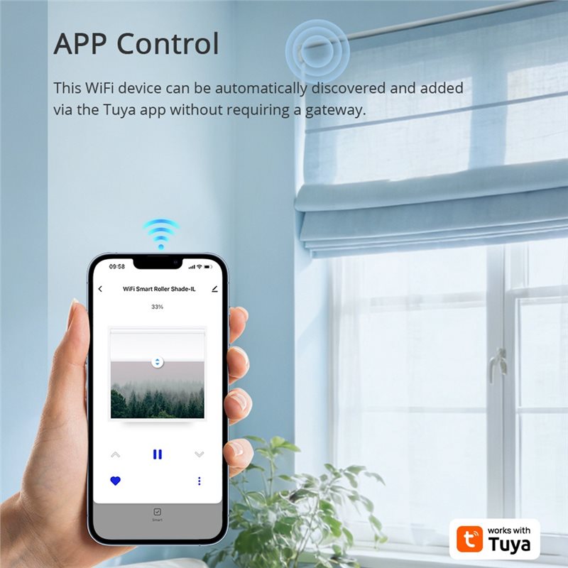 [NEWA08R】 Tuya Wifi Smart Roll - Smart Home Youtube recension och pris