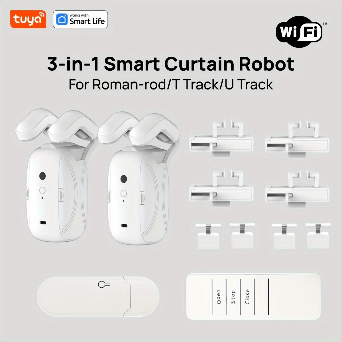 1/2PCS Tuya Smart WiFi Curtain - Smart Home Remote Control recension och pris