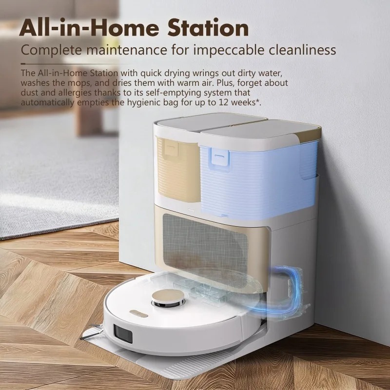 Robotic Vacuum Cleaner, Wet Dr - Smart Home Robot recension och pris
