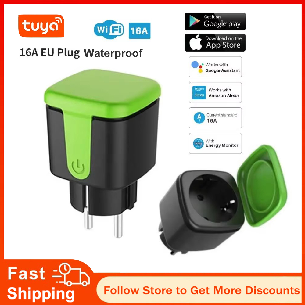 Tuya EU 16A WiFi Smart Waterpr - Smart Home Remote Control recension och pris