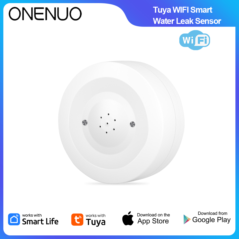 ONENUO WiFi Tuya Water Leak Se - Wifi Water Sensor recension och pris