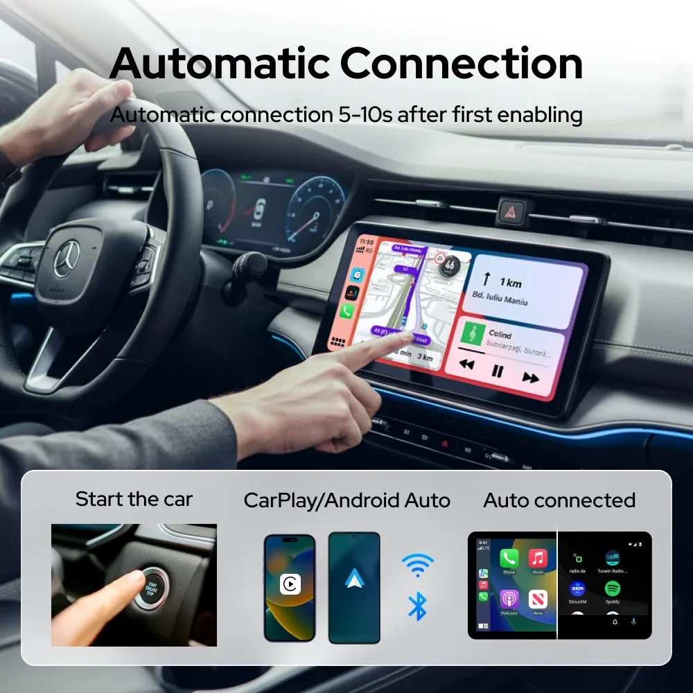 TrolinkTek Wireless CarPlay An - Wifi Smart Plug recension och pris