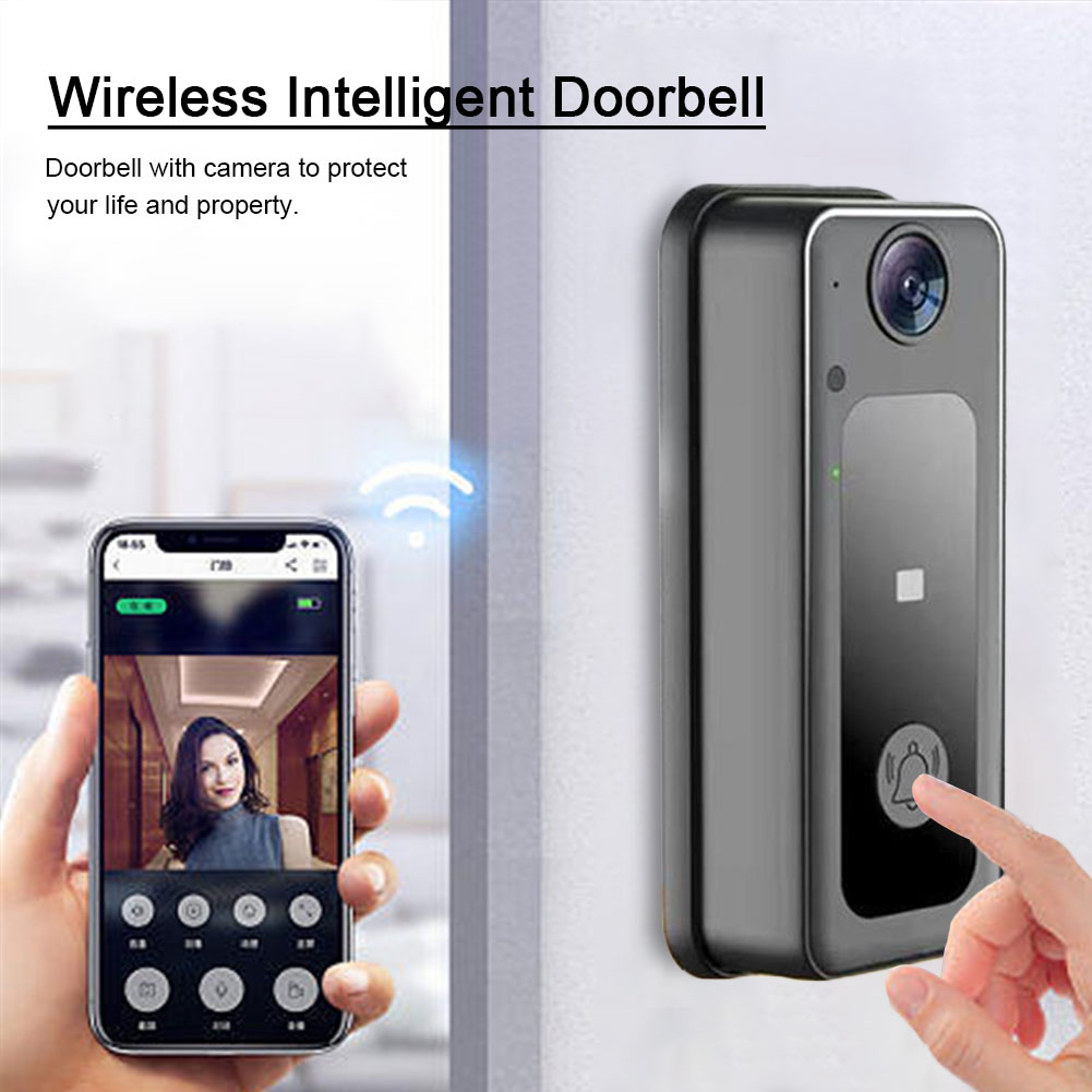 Wireless Camera Doorbell Two-W - Smart Home Video Doorbell recension och pris