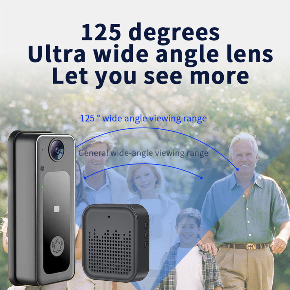 Wireless Camera Doorbell Two-W - Smart Home Video Doorbell recension och pris