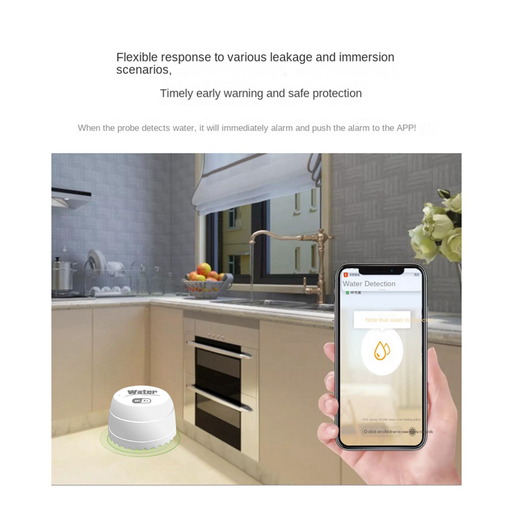 ABKW-3X Wifi Crow Smart Water  - Wifi Water Sensor recension och pris