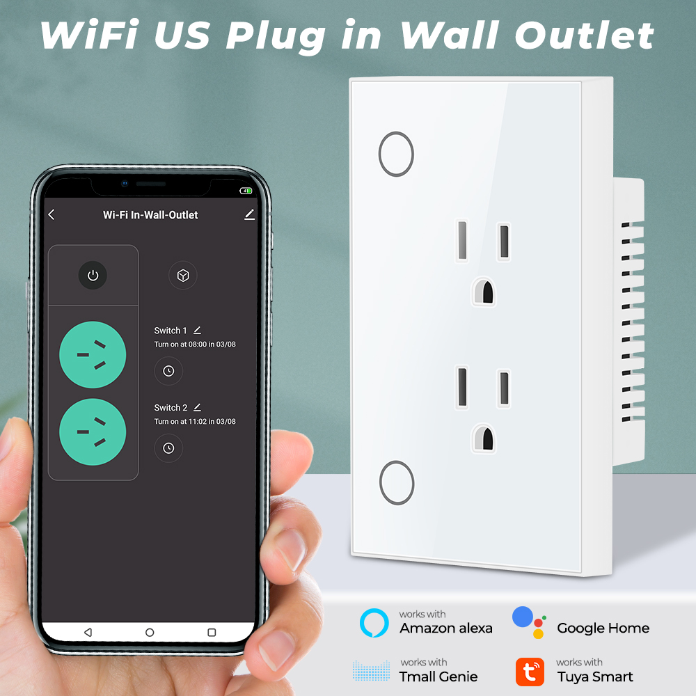 16A Tuya Wifi Socket Us Plug O - Smart Outdoor Plug recension och pris