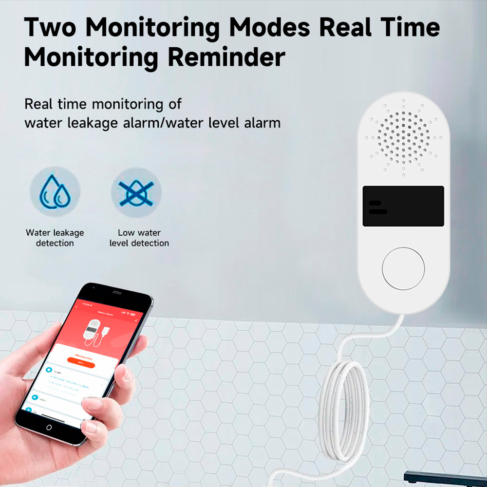Tuya Wifi Water Leak Detector  - Wifi Water Sensor recension och pris
