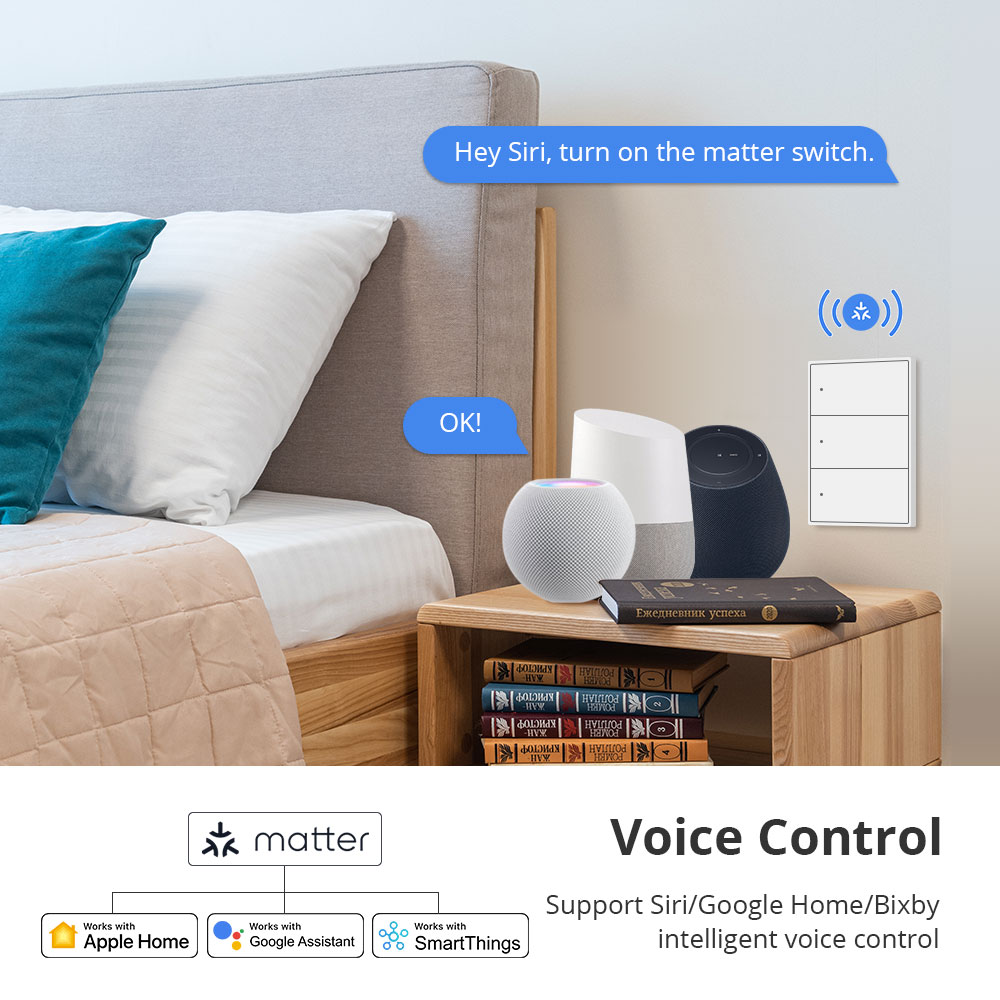 Zemismart Matter WiFi US AU Sm - Smart Home Orvibo recension och pris