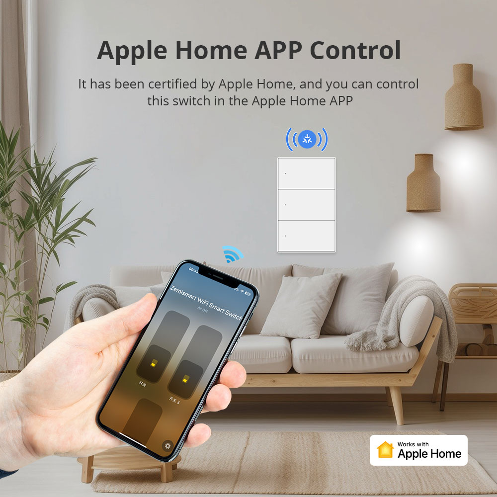 Zemismart Matter WiFi US AU Sm - Smart Home Orvibo recension och pris