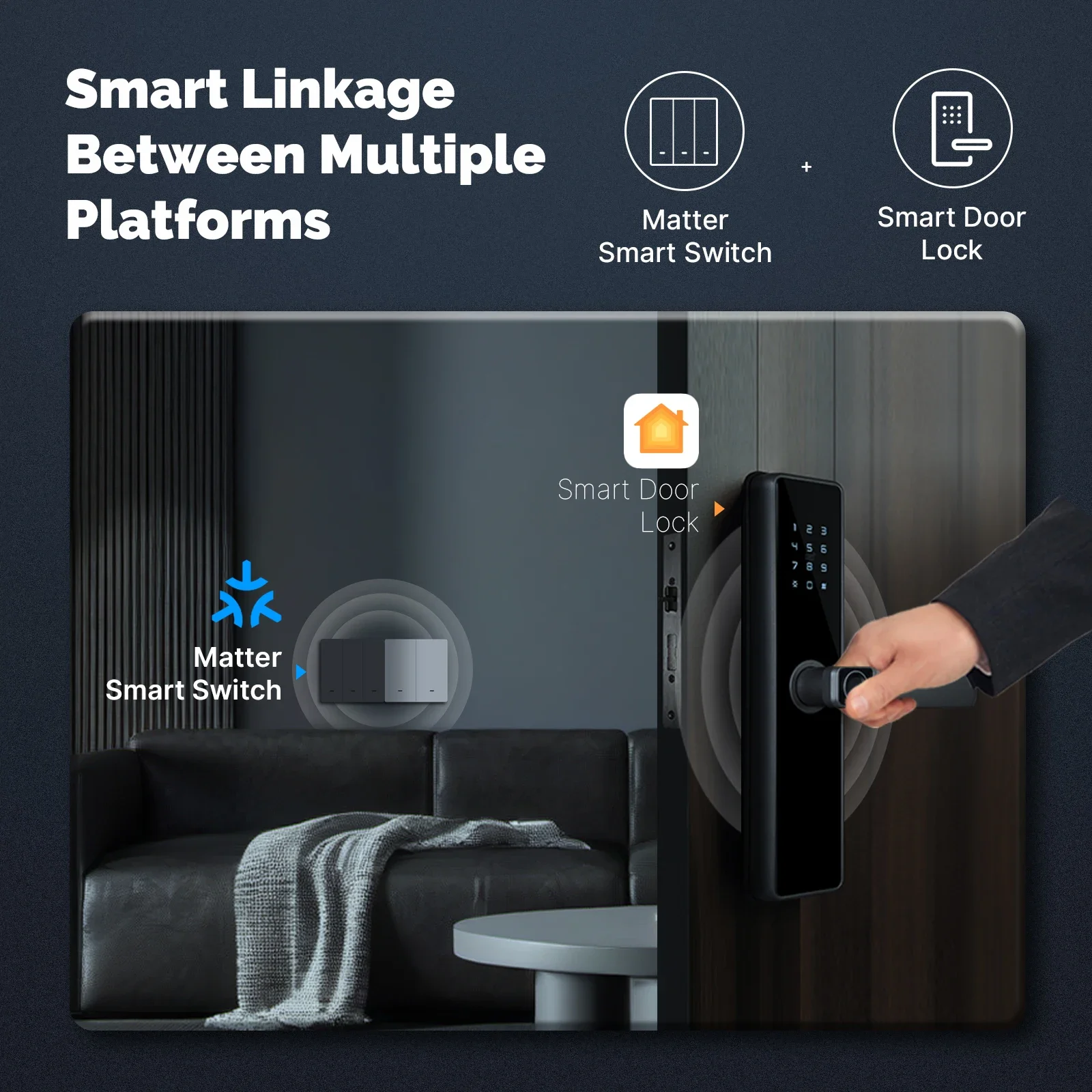 MOES Matter Tuya WiFi Smart Li - Smart Home Remote Control recension och pris