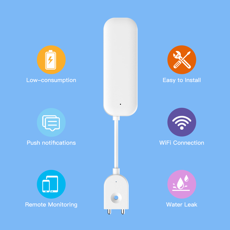 Tuya WiFi ZigBee Water Sensor  - Wifi Water Sensor recension och pris