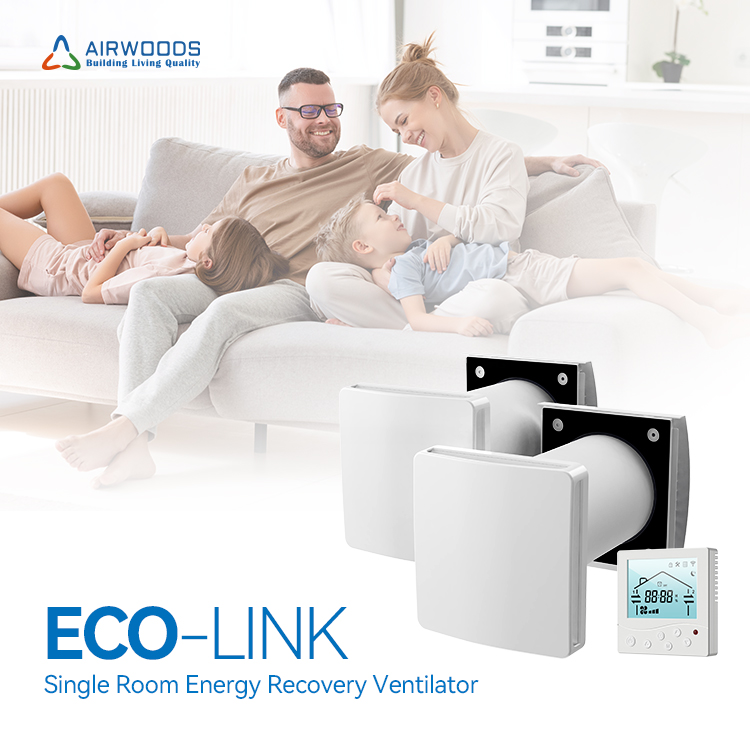 LCD Display Heat Recovery Vent - Smart Home Energy App recension och pris