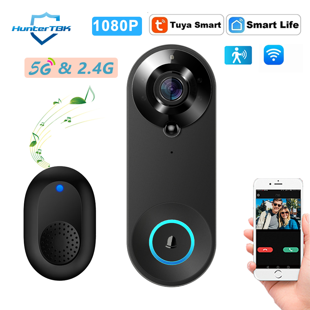 5G 2.4G WiFi Video Doorbell 10 - Smart Home Video Doorbell recension och pris