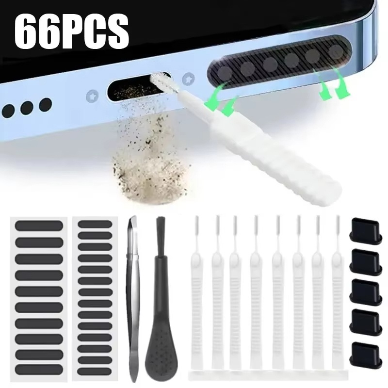 66pcs Phone Charging Port Clea - Smart Home Xiaomi recension och pris