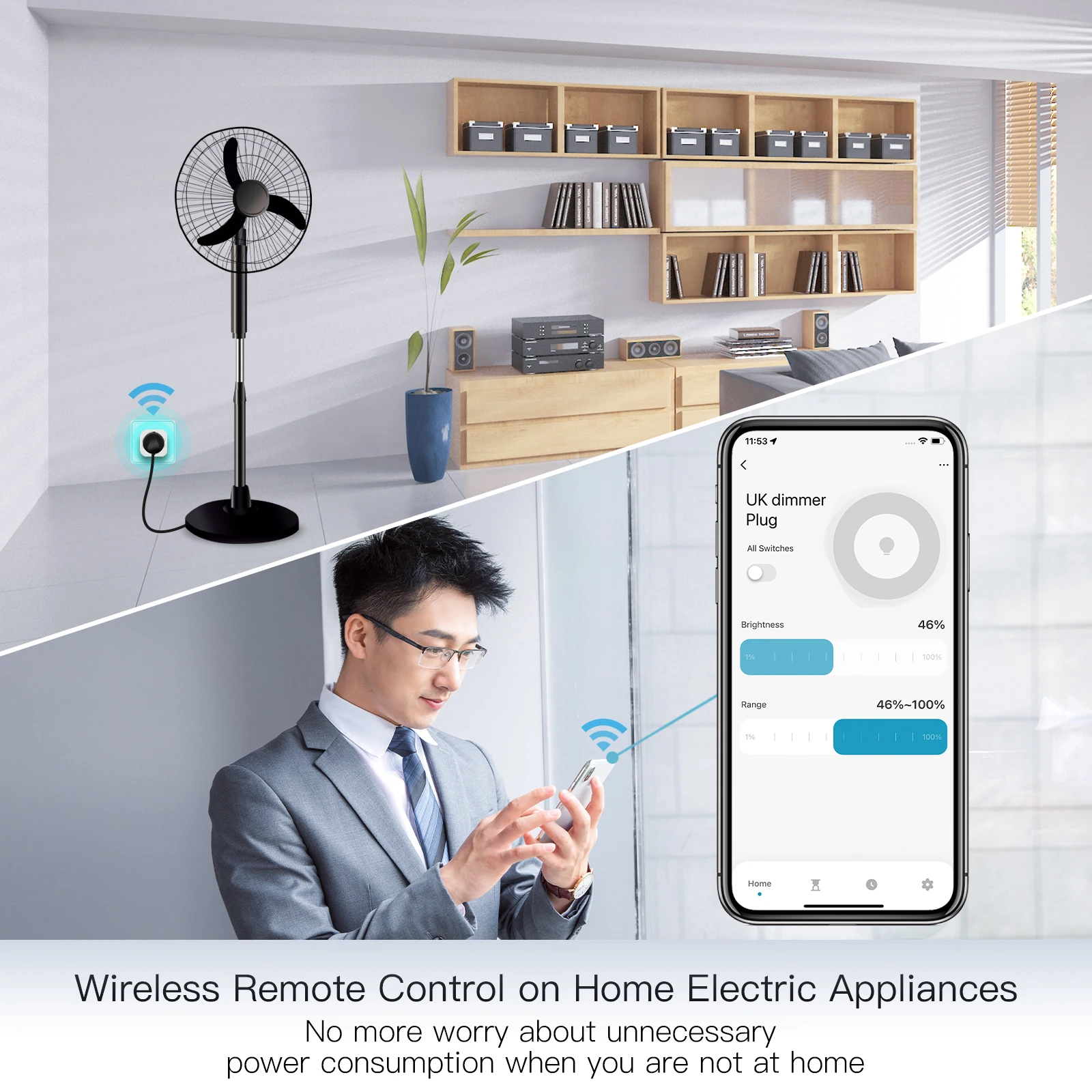 MOES Tuya WiFi Smart Plug Dimm - Smart Outdoor Plug recension och pris