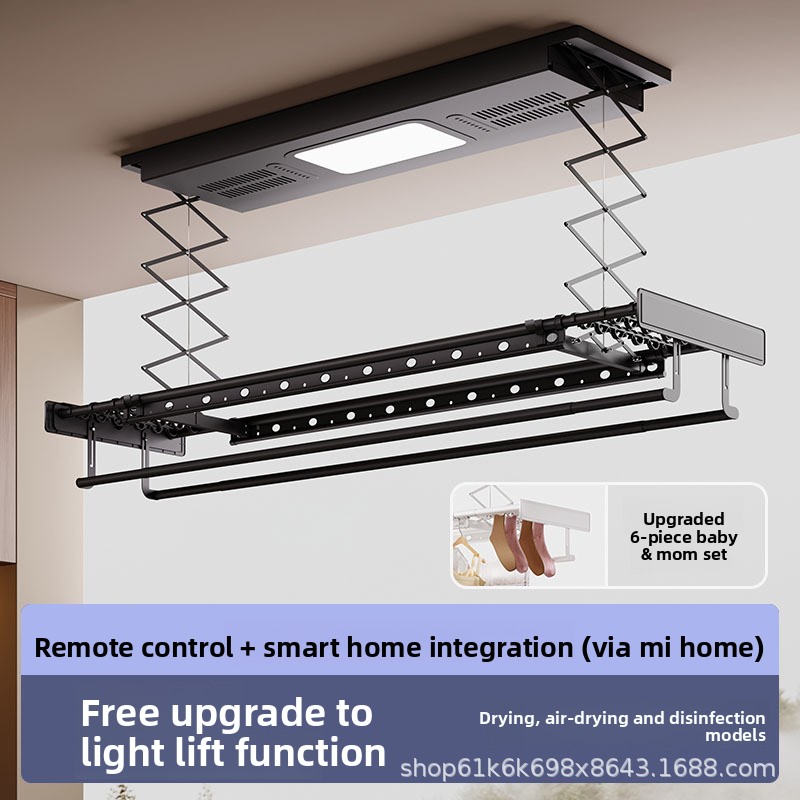 Electric Clothes Drying Rack — - Smart Home Remote Control recension och pris