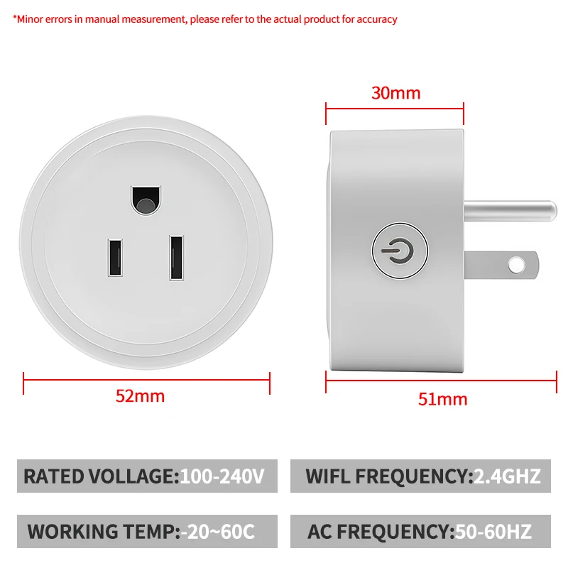 WiFi Smart Plug with Energy Mo - Smart Home Energy App recension och pris