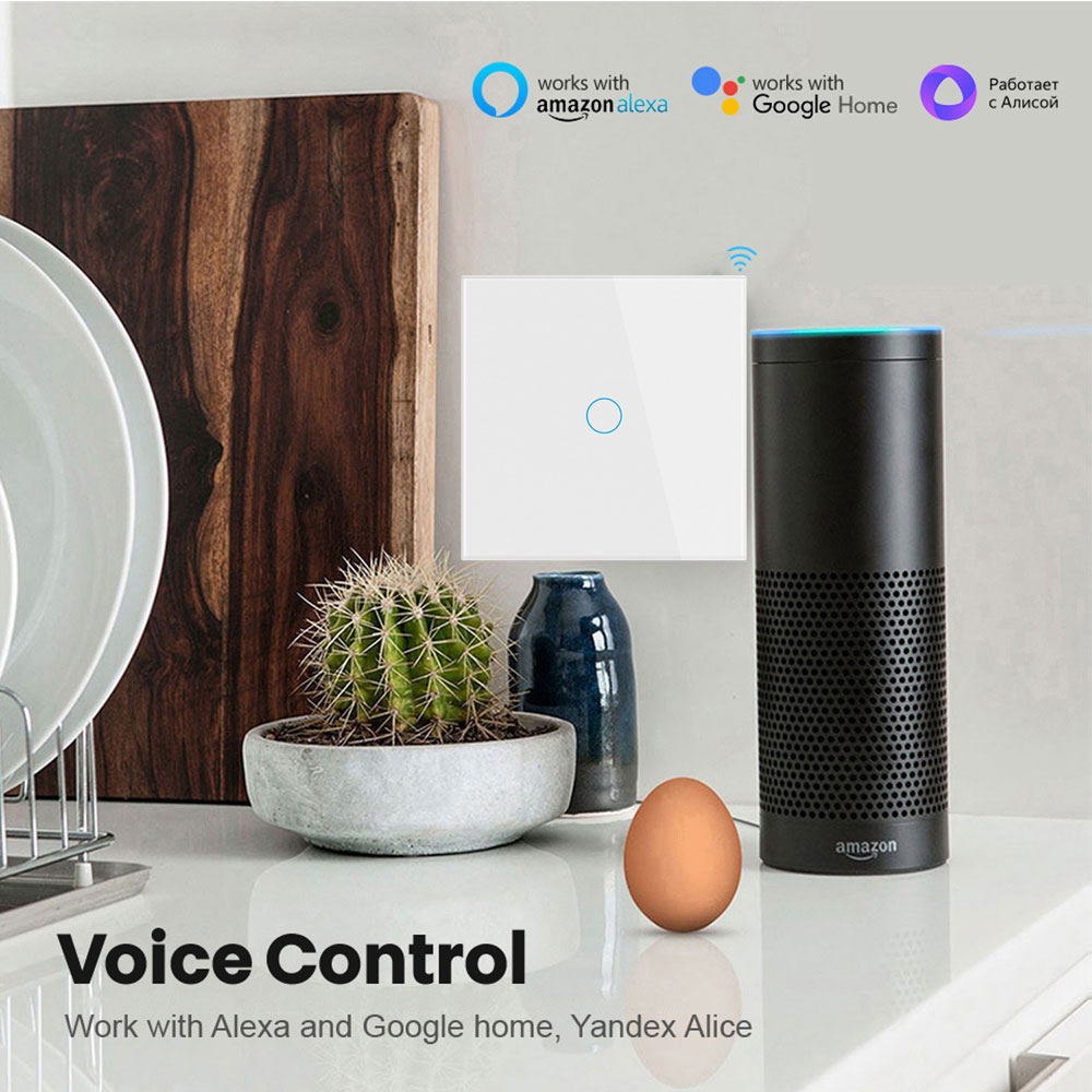 Tuya EU WiFi+RF433 Smart Remot - Smart Home Remote Control recension och pris