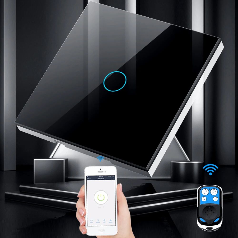 Tuya EU WiFi+RF433 Smart Remot - Smart Home Remote Control recension och pris