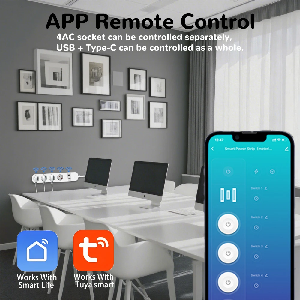 BORUIDAPLS EU Plug WiFi Smart  - Smart Home Energy App recension och pris