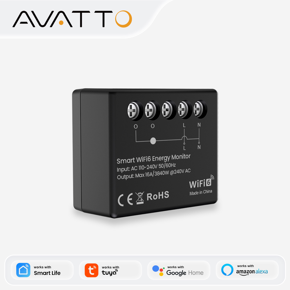 AVATTO WiFi 6 Mini Smart Energ - Smart Home Energy App recension och pris