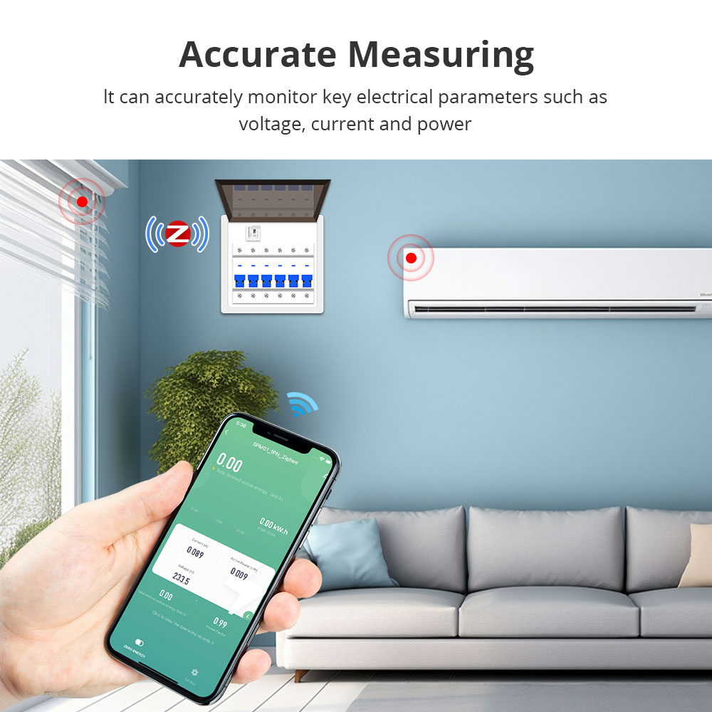 Zemismart Smart Energy Meter Z - Smart Home Orvibo recension och pris