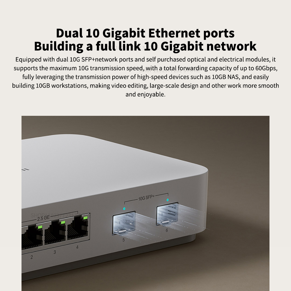 NEW Xiaomi Mi 10G Ethernet Swi - Smart Home Xiaomi Hub 2 recension och pris