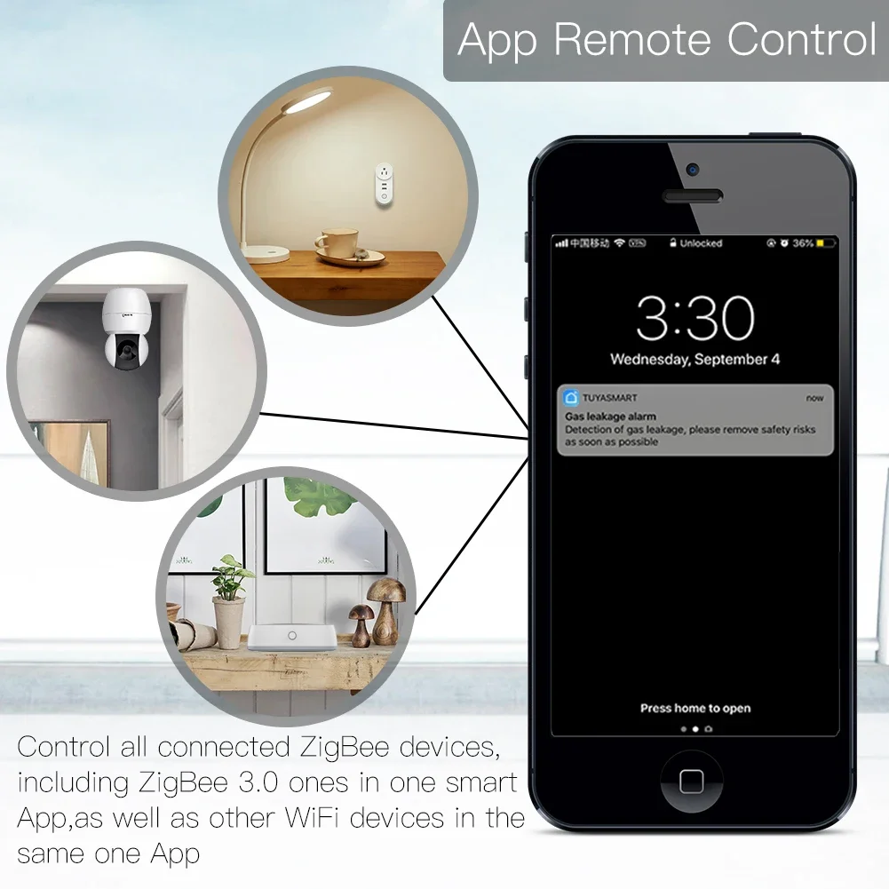 Tuya ZigBee 3.0 Smart Gateway  - Smart Home Zigbee Gateway recension och pris