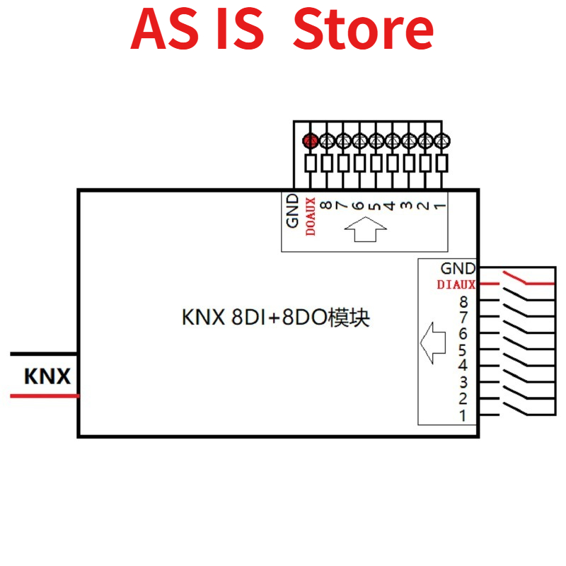 Smart Home KNX I/O Module - 8  - Smart Home Knx System recension och pris
