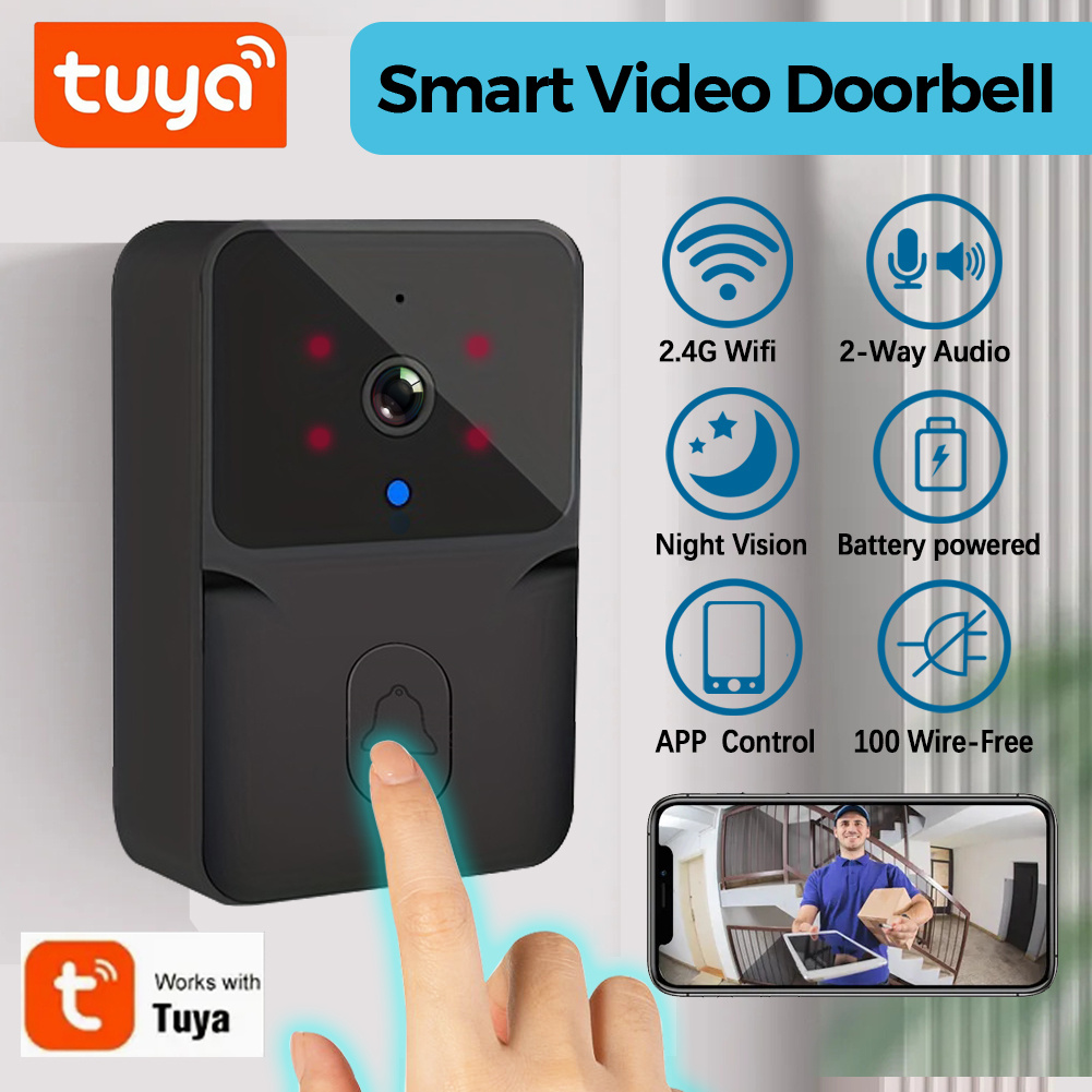 Tuya Wireless Smart Video Door - Smart Home Video Doorbell recension och pris