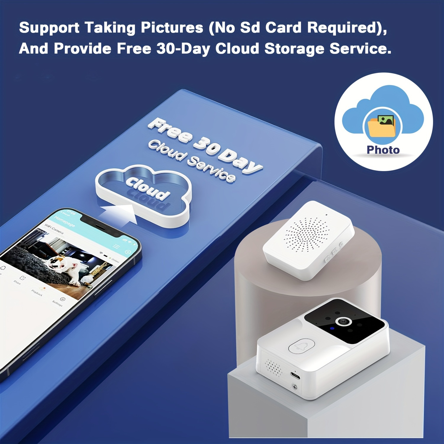 Tuya Wireless Smart Video Door - Smart Home Video Doorbell recension och pris